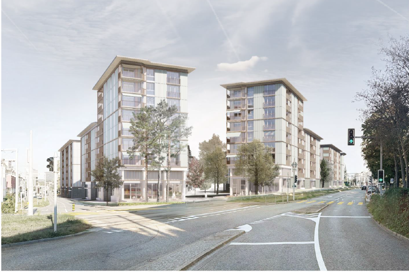 Neubau Wohnsch Visualisierung